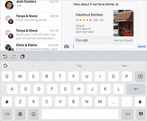 Gboard Hazelnut message 1024x843