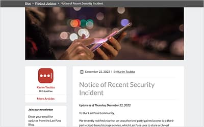 LastPass Security Breach: Here’s What to Do
