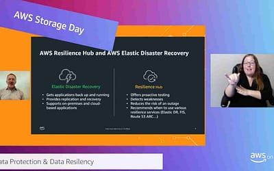 AWS On Air ft. AWS Storage Day 2022 | Data Protection and Data Resiliency with AWS